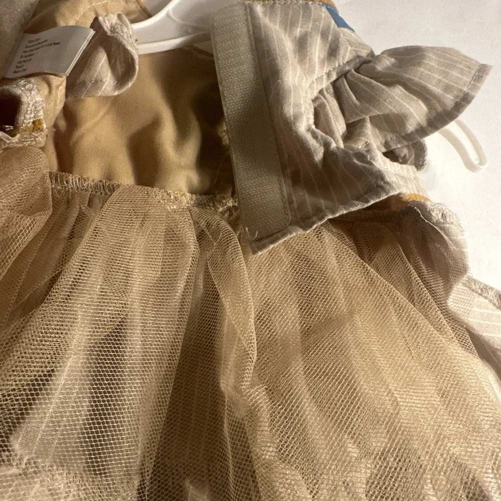 Pet Dress Dog or Cat w/ yellow bow XS New